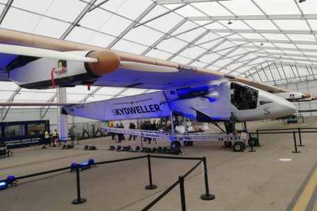 Das Flugzeug soll zu einer unbemannten Drohne ummodelliert werden