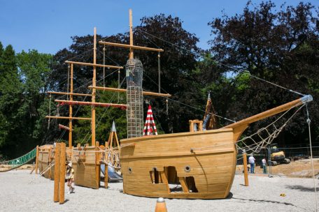 Auf Hochglanz gebracht: die neue Version des „Pirateschëff“