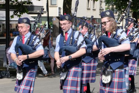 Die Luxembourg Pipe Band sucht ständig nach neuen Musikern