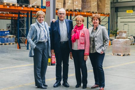 Die Familie hinter dem Unternehmen:&nbsp;Viviane, Arthur, Jos&eacute;e und Marianne Welter
