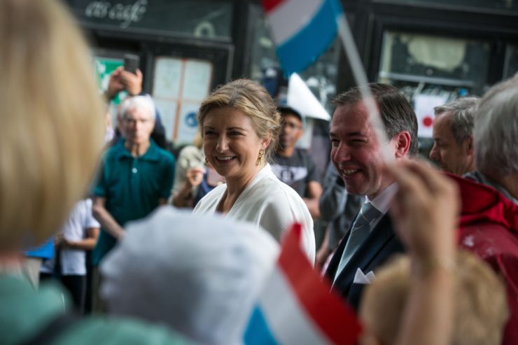 Vorabend zu Nationalfeiertag / In Esch wurde endlich wieder gefeiert