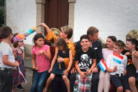 Nationalfeiertag in Lellingen / Hoher Besuch in Luxemburgs urigster Gemeinde