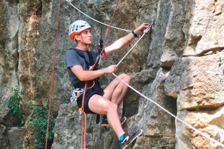 Bis an die Spitze / Kletterfestival in Audun-le-Tiche: So klettern Sie sicher im Urlaub