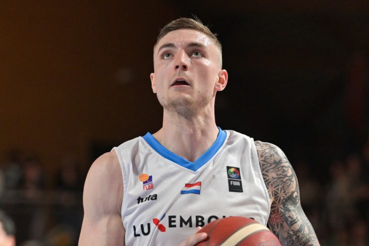 Basketball / Diederichs X-Faktor: Joé Kalmes ist in den Reihen der Nationalmannschaft der wichtige Auswechselspieler