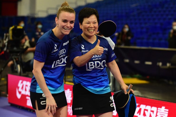 Nationale Ehrung / Das Tischtennisduo Sarah De Nutte/Ni Xia Lian im Porträt 