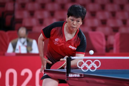 Ni Xia Lian schlug bereits bei f&uuml;nf Olympischen Spielen auf