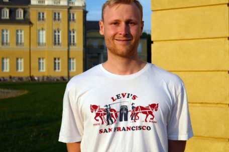Zum vierten Mal fährt der Präsident der Luxemburger Studenten in Karlsruhe, Max Jegen, in diesem Jahr bei der „Vëlosheemrees“ mit