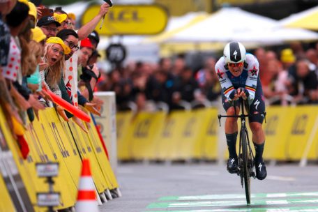 Yves Lampaert war am Freitag der schnellste Fahrer