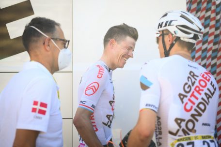 Bob Jungels nach der 8. Etappe der Tour de France 