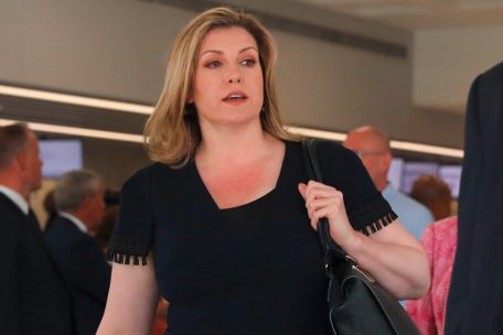 Penny Mordaunt baut auf ihre Verbindung zum Milit&auml;r