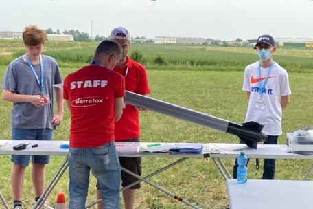 Kurz vor dem Start hatten die Schüler einen funktionierenden CanSat parat, doch das Schicksal schlug erneut zu