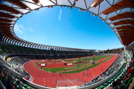 Leichtathletik / Im dunklen Zeichen der Siegesgöttin: US-Leichtathletik fiebert WM-Debüt entgegen