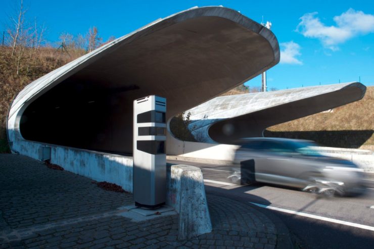 Blitzer / Streckenradar am Markusberg löst jeden Tag mehr als 200 Mal aus