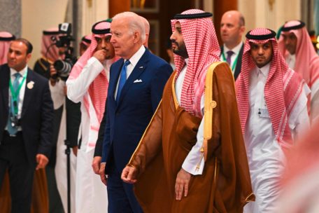 Arabien / Biden bekräftigt Engagement der USA im Nahen Osten