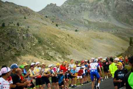 Kevin Geniets am Col du Granon