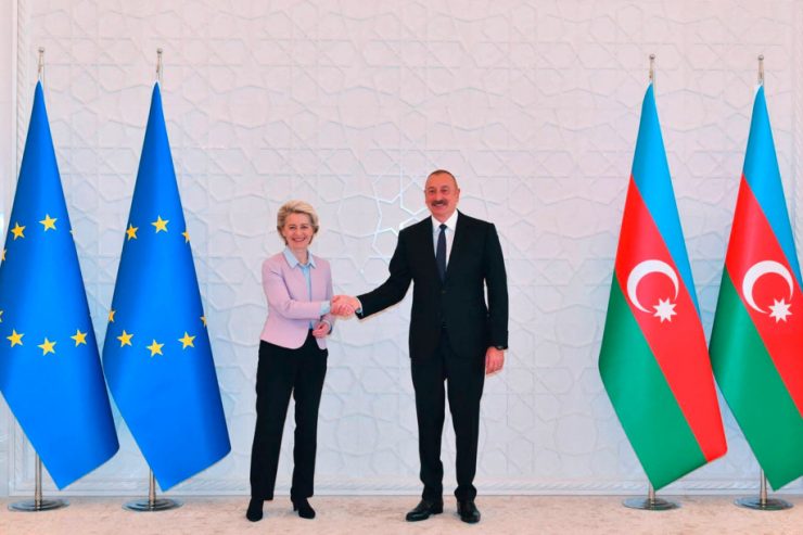 Energie / EU will Gasimport aus Aserbaidschan in nächsten Jahren verdoppeln