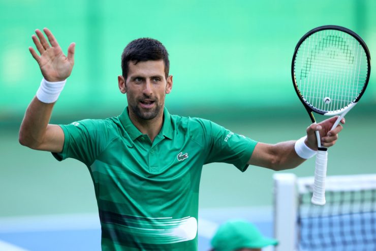 Tennis / Ungeimpfter Djokovic steht auf Meldeliste für US Open – Start des Serben ist dennoch fraglich