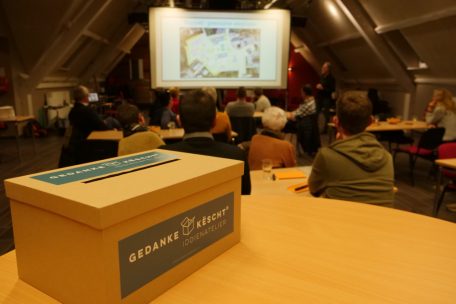 Gedankekëscht / So geht Partizipation: Bauschleiden bezieht Bürger bei Neugestaltung des Ortskerns mit ein