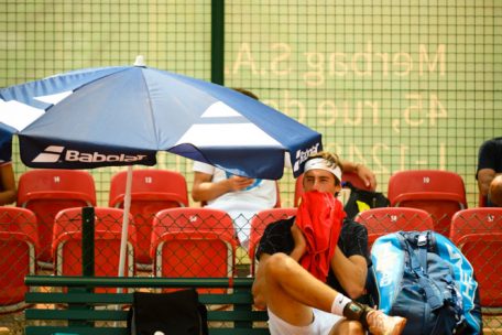 F&uuml;r Alex Knaff war im Achtelfinale Endstation