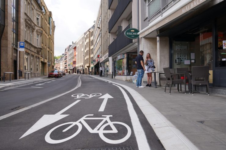 Limpertsberg / „Probleme für Radfahrer, Fußgänger und Gastronomen“: ProVelo kritisiert Radweg in Avenue Pasteur