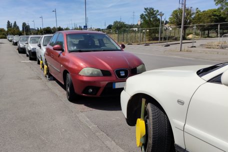 Sie sind wieder da, die abgeschleppten Autos in Esch