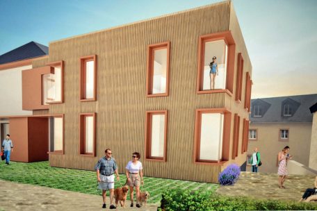 Dort, wo einst Jungen und Mädchen getrennt die Schulbank drückten, werden voraussichtlich ab 2024 die Gemeindebüros eingerichtet sein