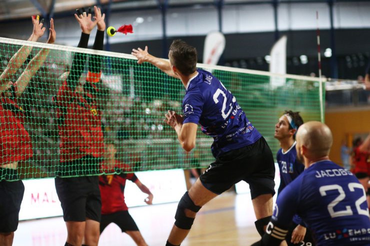 Indiaca / Luxemburg steht mit zwei Teams im Finale