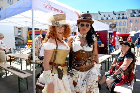 Eintauchen in eine Parallelwelt / Echternach goes Steampunk