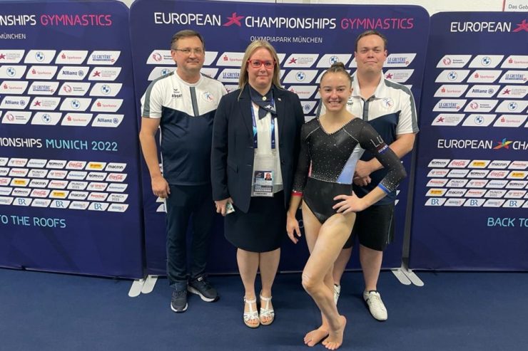 European Championships / Hauptsache durchgekämpft: Kunstturnerin Céleste Mordenti erlebt nach längerer Pause in München einen schwierigen Wettkampf