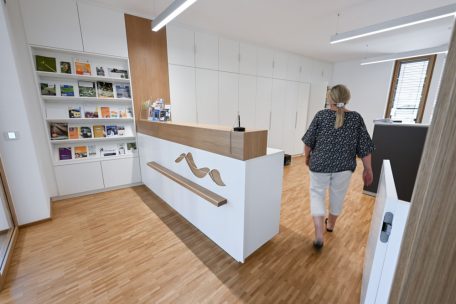 Im neuen Rathaus sind die Beamten aus den beiden ehemaligen Gemeinden erstmals unter einem Dach versammelt