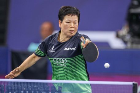 Im Einzel ist aus luxemburgischer Sicht nur noch Ni Xia Lian im Wettbewerb