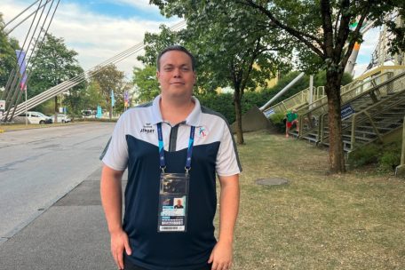 European Championships / In doppelter Mission unterwegs: Gilles Andring ist als Missionschef und Kampfrichter in München