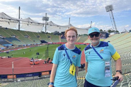 European Championships / Zwei Luxemburger als Freiwillige im Münchner Olympiastadion dabei