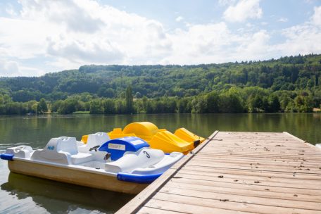Kommendes Jahr sollen weitere Stege in der N&auml;he der Jugendherberge hinzukommen