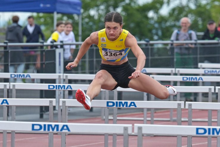 European Championships / Der Lohn harter Arbeit: Victoria Rausch feiert ihre EM-Premiere