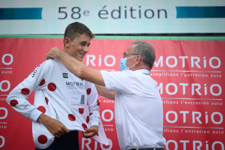 Radsport / 4. Etappe der Tour de l’Avenir: Etappensiebter Wenzel zurück im Bergtrikot