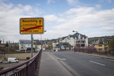 Luxemburg / Durchfahrt in Wasserbillig derzeit komplett gesperrt – und eine Baustelle auf der Autobahn