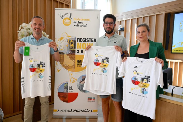 Escher Kulturlaf / Ran an den Halbmarathon: Die 16. Auflage mit einer neuen Distanz 