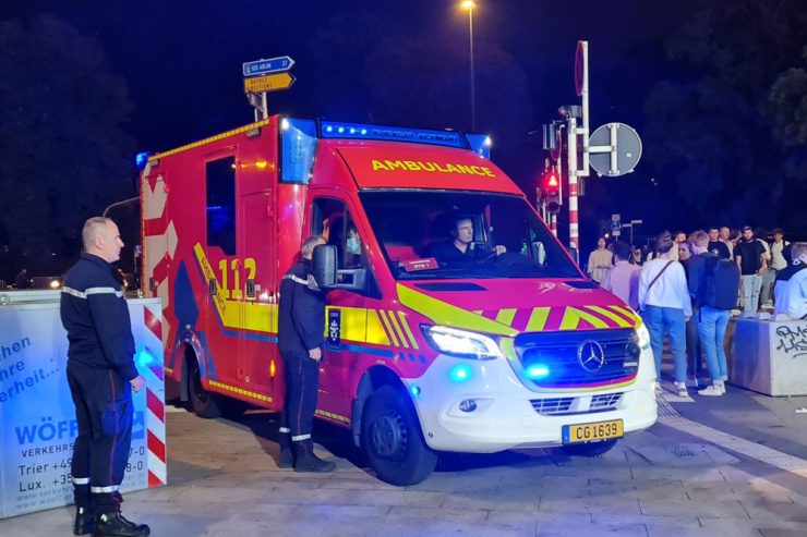 Im Einsatz / CGDIS auf der „Fouer“: Ein Abend mit den Luxemburger Rettungskräften