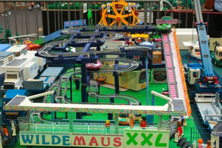 Die Playmobil-&bdquo;Fouer&ldquo; von G&eacute;rard Venner geh&ouml;rt zu den Hauptattraktionen der Veranstaltung