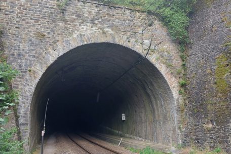 Der Tunnel Schieburg auf der Strecke zwischen Kautenbach und Wilwerwiltz wurde 1863 er&ouml;ffnet