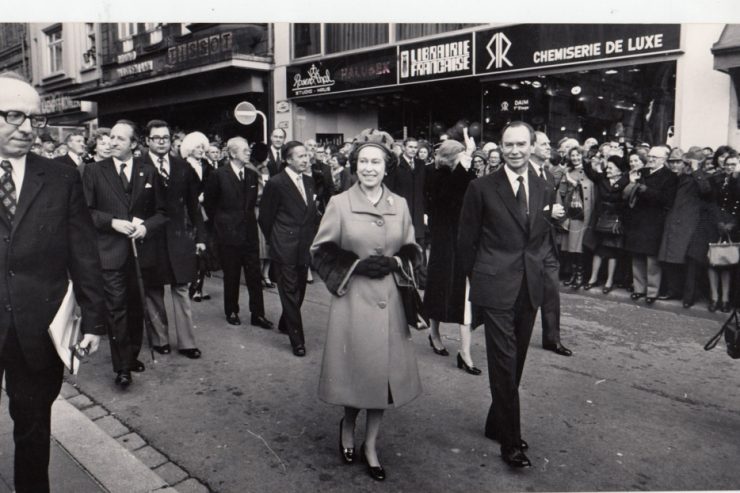 Elizabeth II. / Ein Besuch bei guten Freunden: 1976 kam die Queen nach Luxemburg