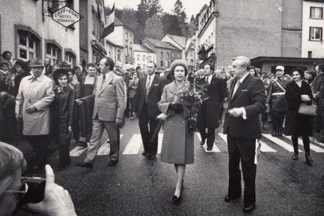 In Vianden wusste Vic Abens genau, was die Stadt mit dem Reich der Queen verbindet