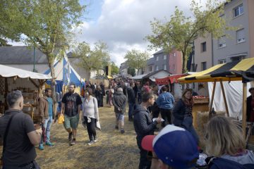 Düdelingen / „Butschebuerger Buergfest“: Ritter, Gaukler, Händler, Handwerker
