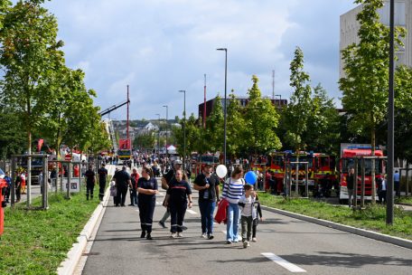Am Sonntag fanden zahlreiche Besucher den Weg nach Gasperich