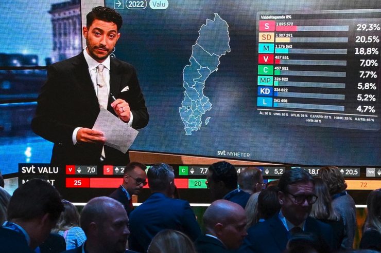 Zitterpartie in Schweden / Sozialdemokraten vorne, Rekordergebnis für Rechtspopulisten