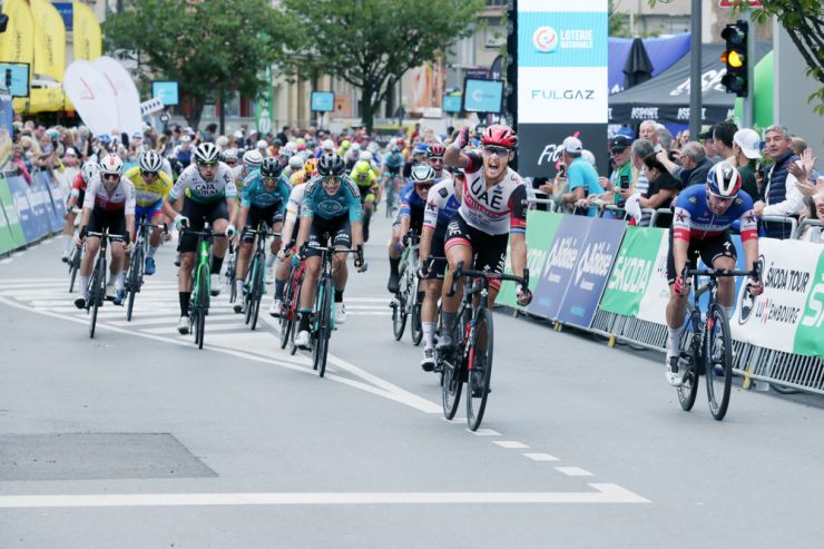 Tour de Luxembourg / 2. Etappe: Favoritensieg durch Trentin – Madouas bleibt in Gelb