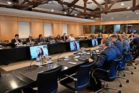 Tripartite-Sitzung am 22. März im Schloss Senningen