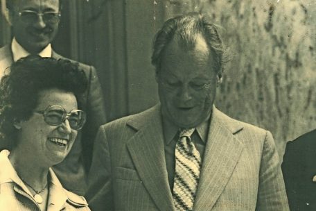 Lydie Schmit und Willy Brandt