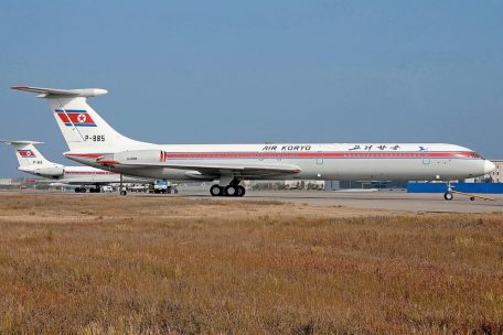 Insgesamt zehn Iljuschin Il-62M sollen 2021 noch im Einsatz gewesen sein, u.a. f&uuml;r die nordkoreanische Fluggesellschaft Air Koryo. Besonderes Merkmal des Typs: die vier am Heck montierten Triebwerke.<br />
